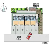 ★手数料０円★仙台市青葉区桜ケ丘　月極駐車場（LP）